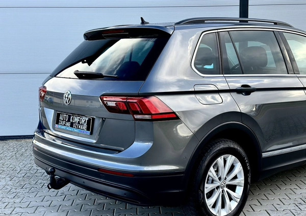 Volkswagen Tiguan cena 92999 przebieg: 159965, rok produkcji 2018 z Lędziny małe 781